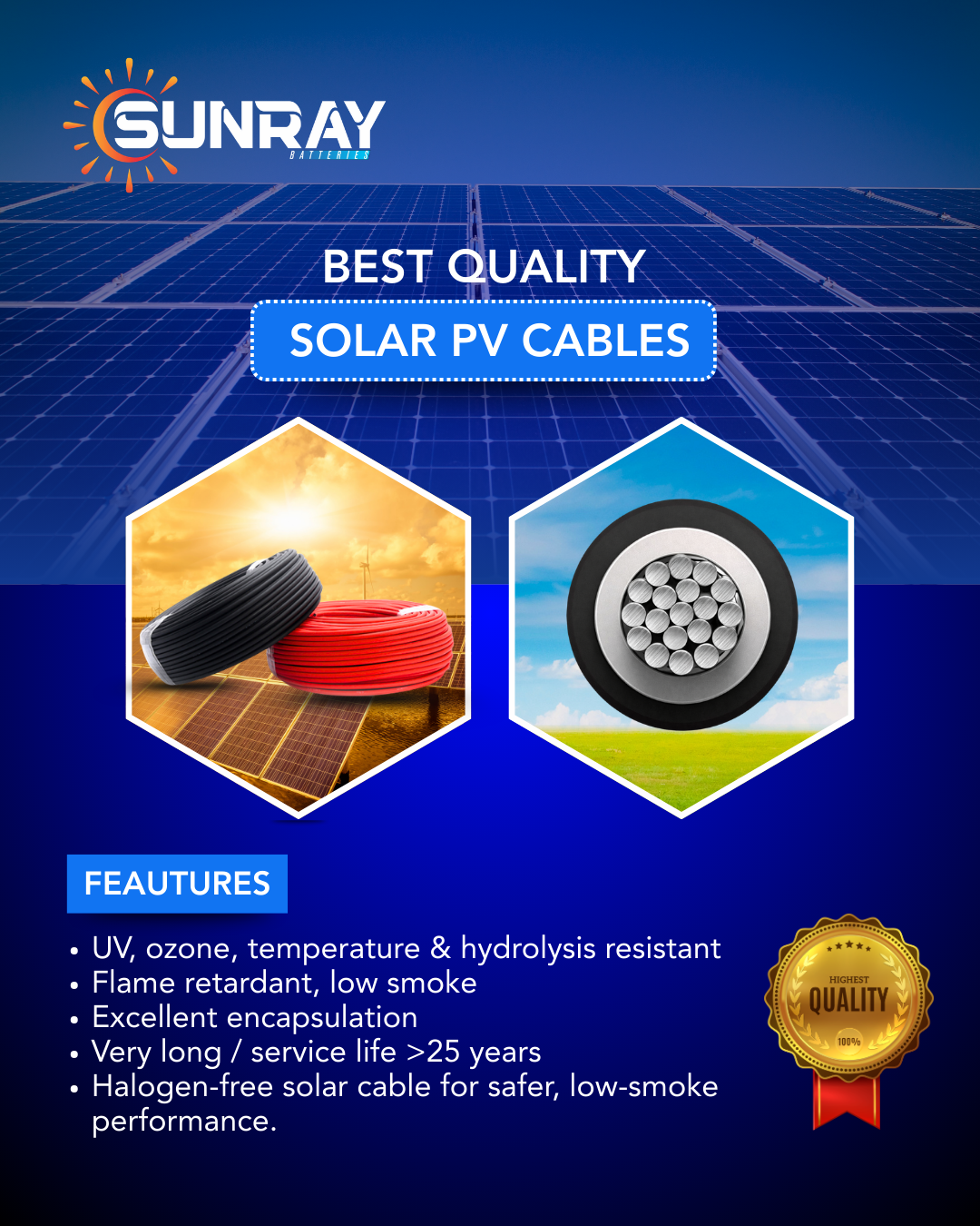 High Performance Solar Cable